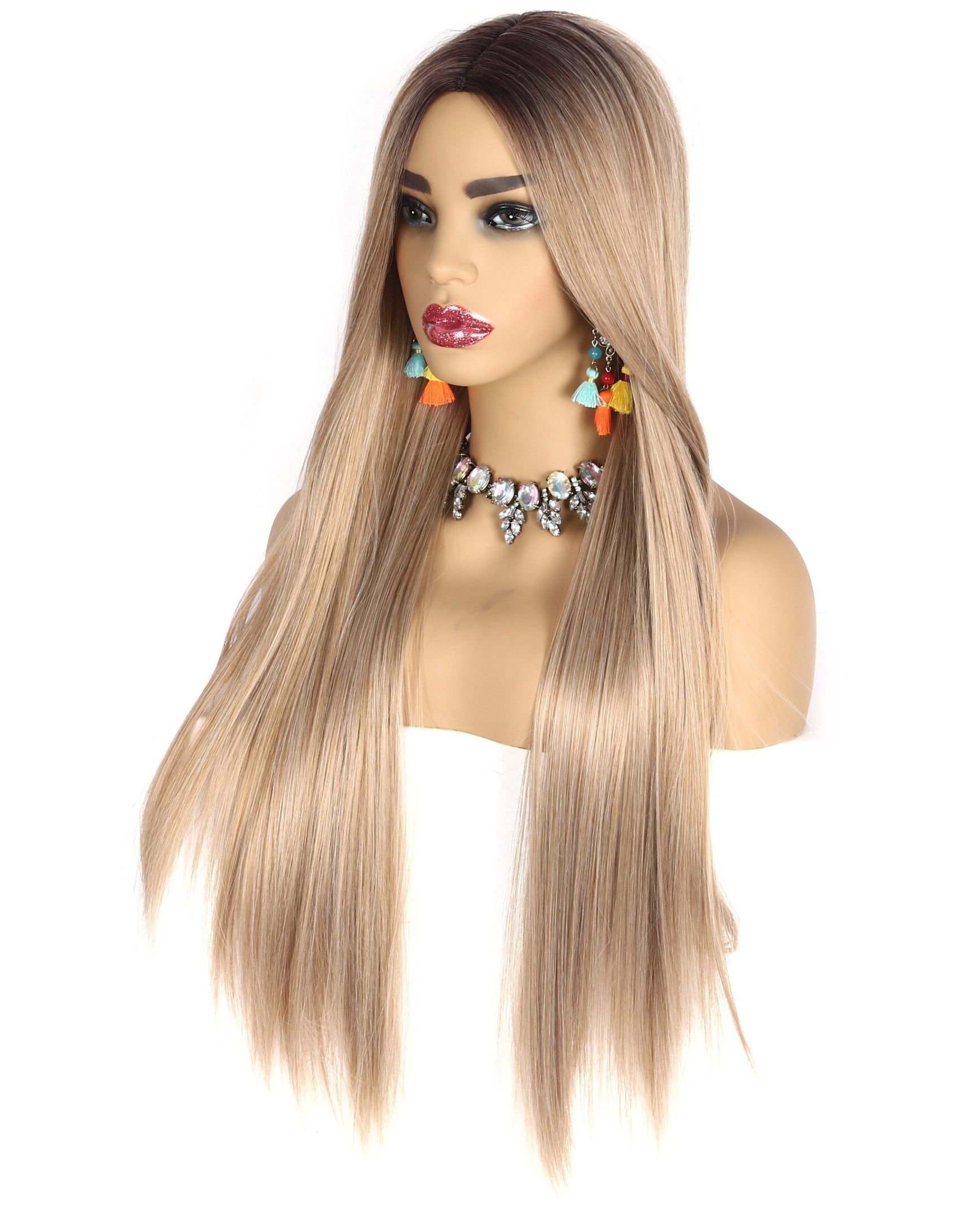 Peruka blond ombre + czepek GRATIS! - obrazek 2