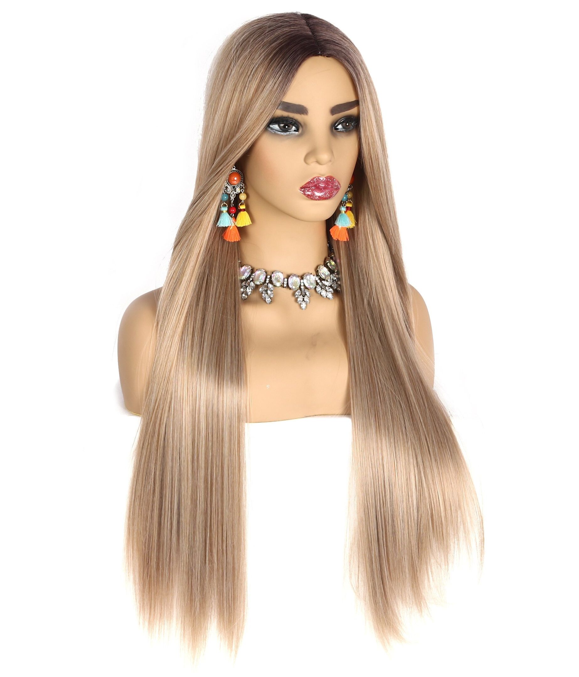 Peruka blond ombre + czepek GRATIS! - obrazek 4