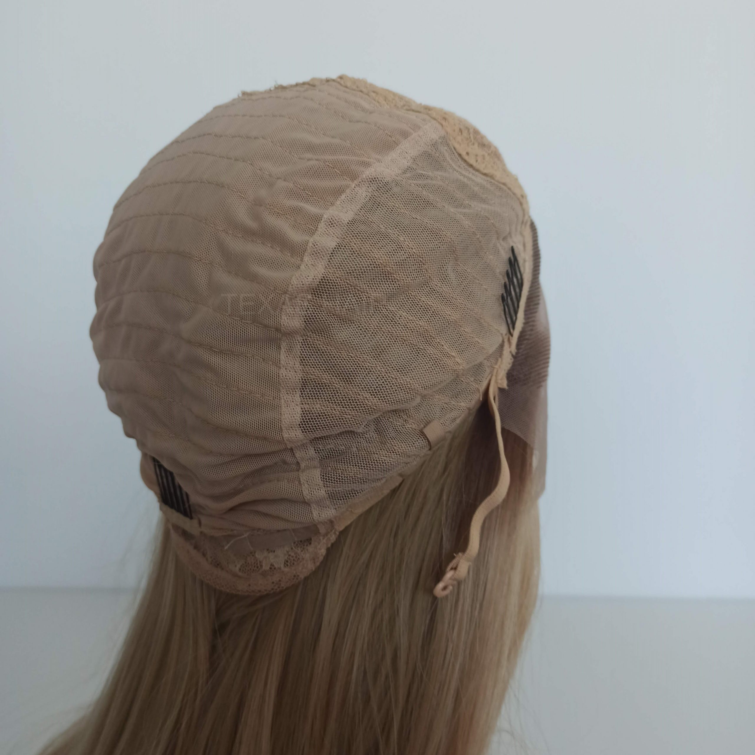 Peruka LACE FRONT blond 40 / 55 / 80 cm + czepek GRATIS! - obrazek 11