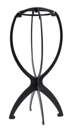 Stojak do peruk czarny - obrazek 3