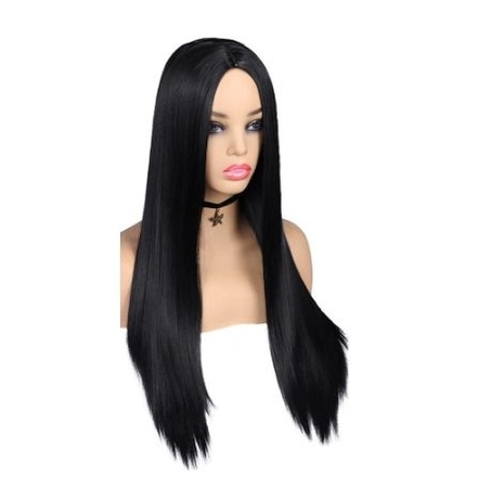 Peruka czarna + czepek GRATIS! - obrazek 2