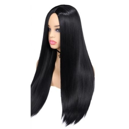 Peruka czarna + czepek GRATIS! - obrazek 4