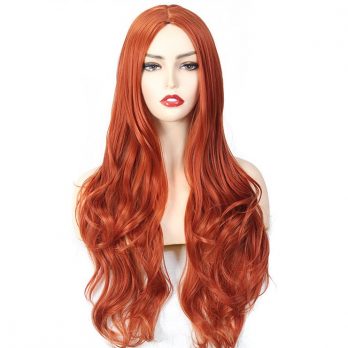 Peruka ruda fale + czepek GRATIS!