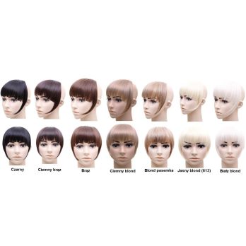 Doczepiana grzywka clip in