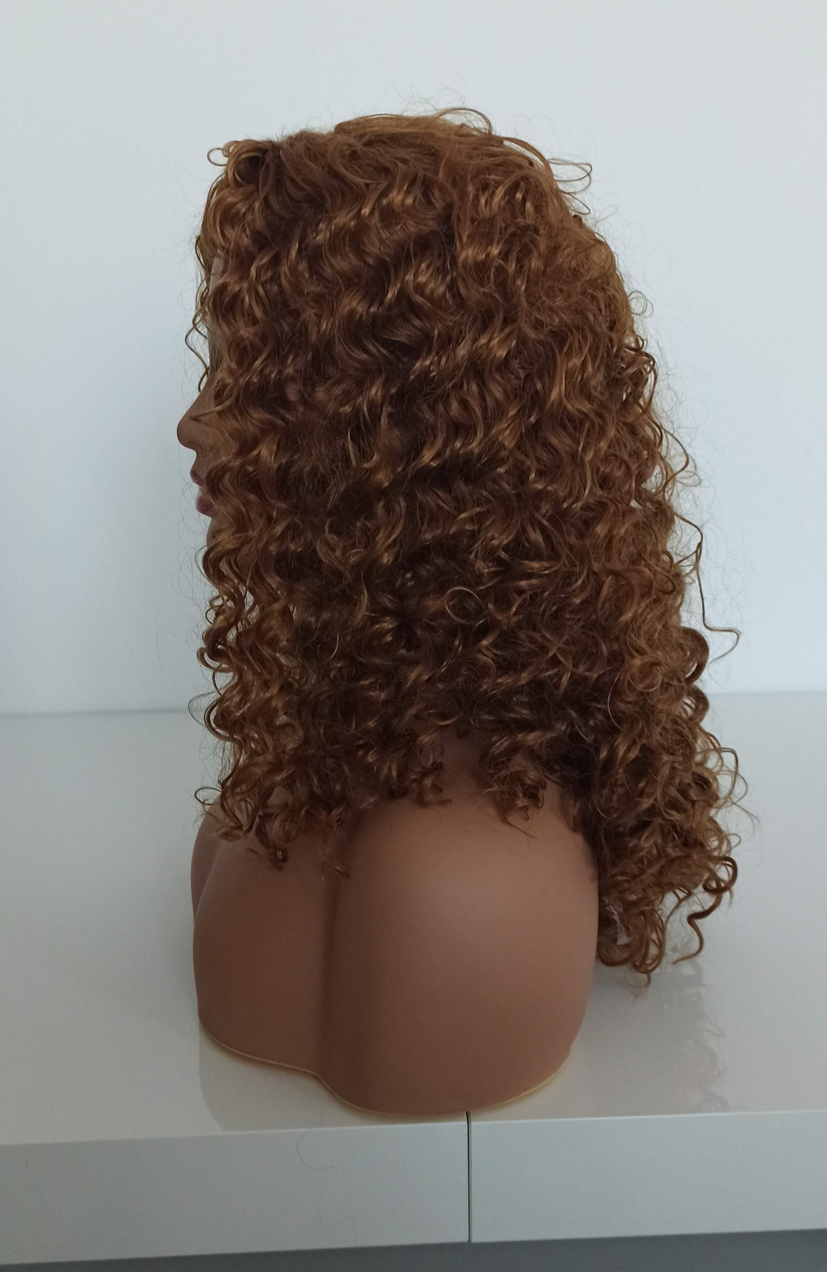 Peruka blond afro + czepek GRATIS! - obrazek 6