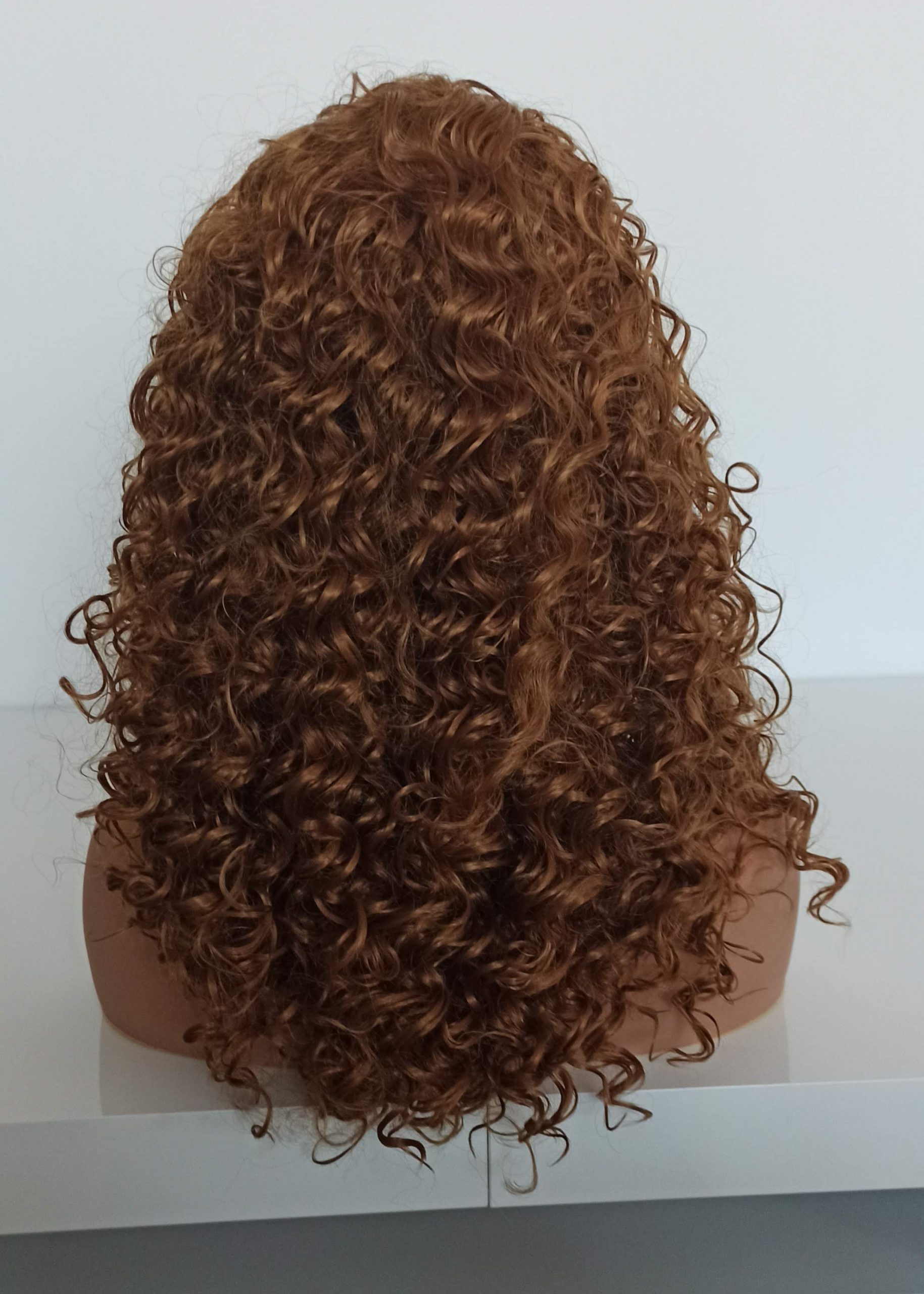 Peruka blond afro + czepek GRATIS! - obrazek 4