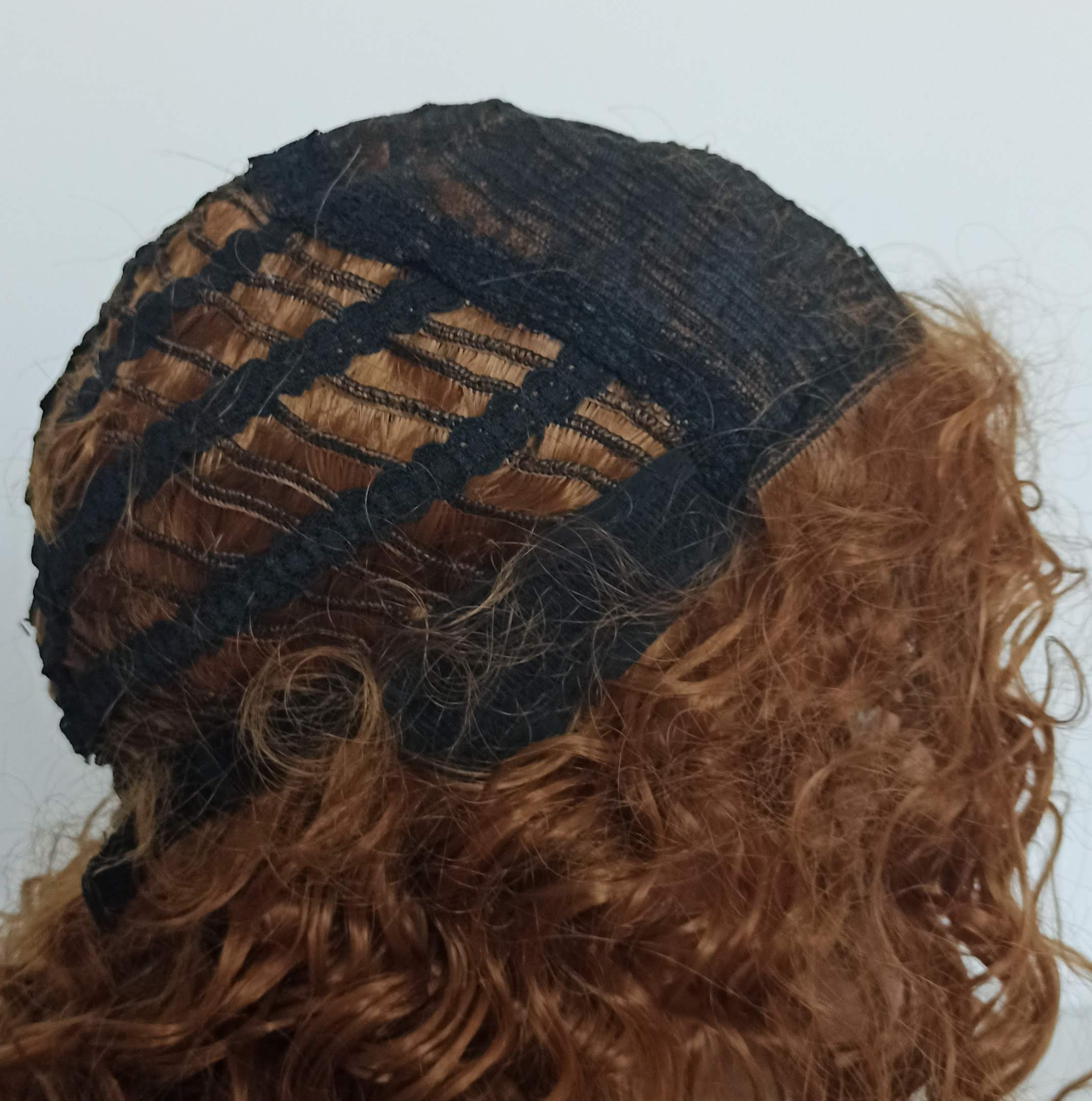 Peruka blond afro + czepek GRATIS! - obrazek 8