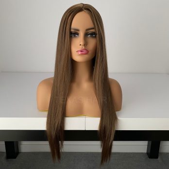 Peruka brąz + czepek GRATIS!