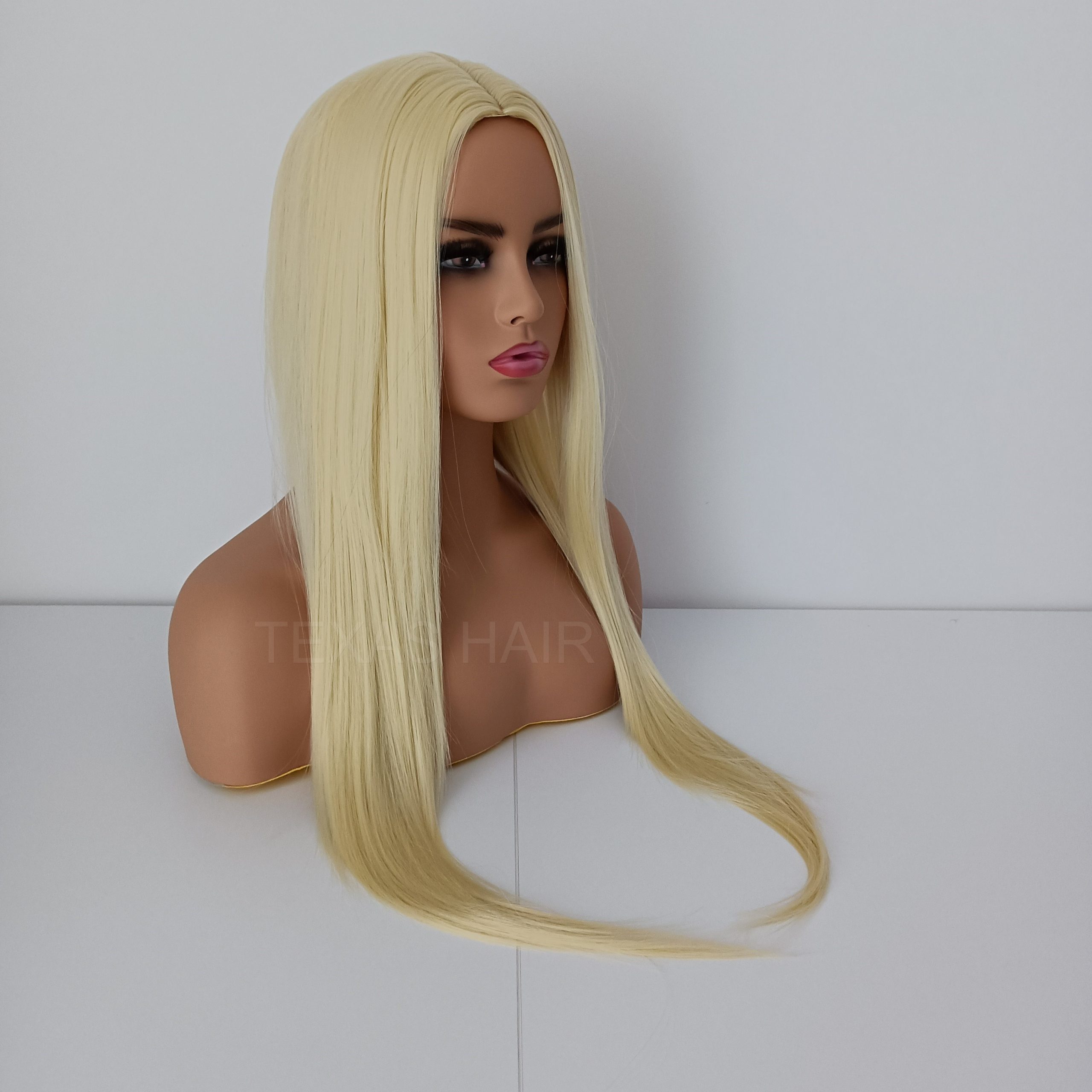 Peruka jasny blond + czepek GRATIS! - obrazek 3