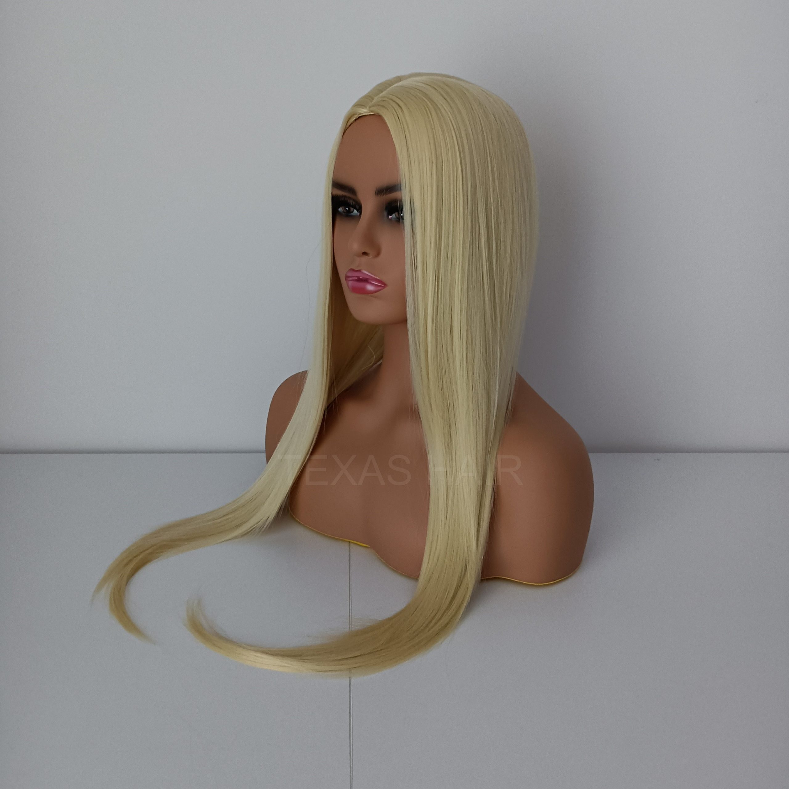 Peruka jasny blond + czepek GRATIS! - obrazek 5