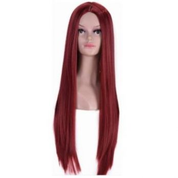 Peruka rude bordo + czepek GRATIS!