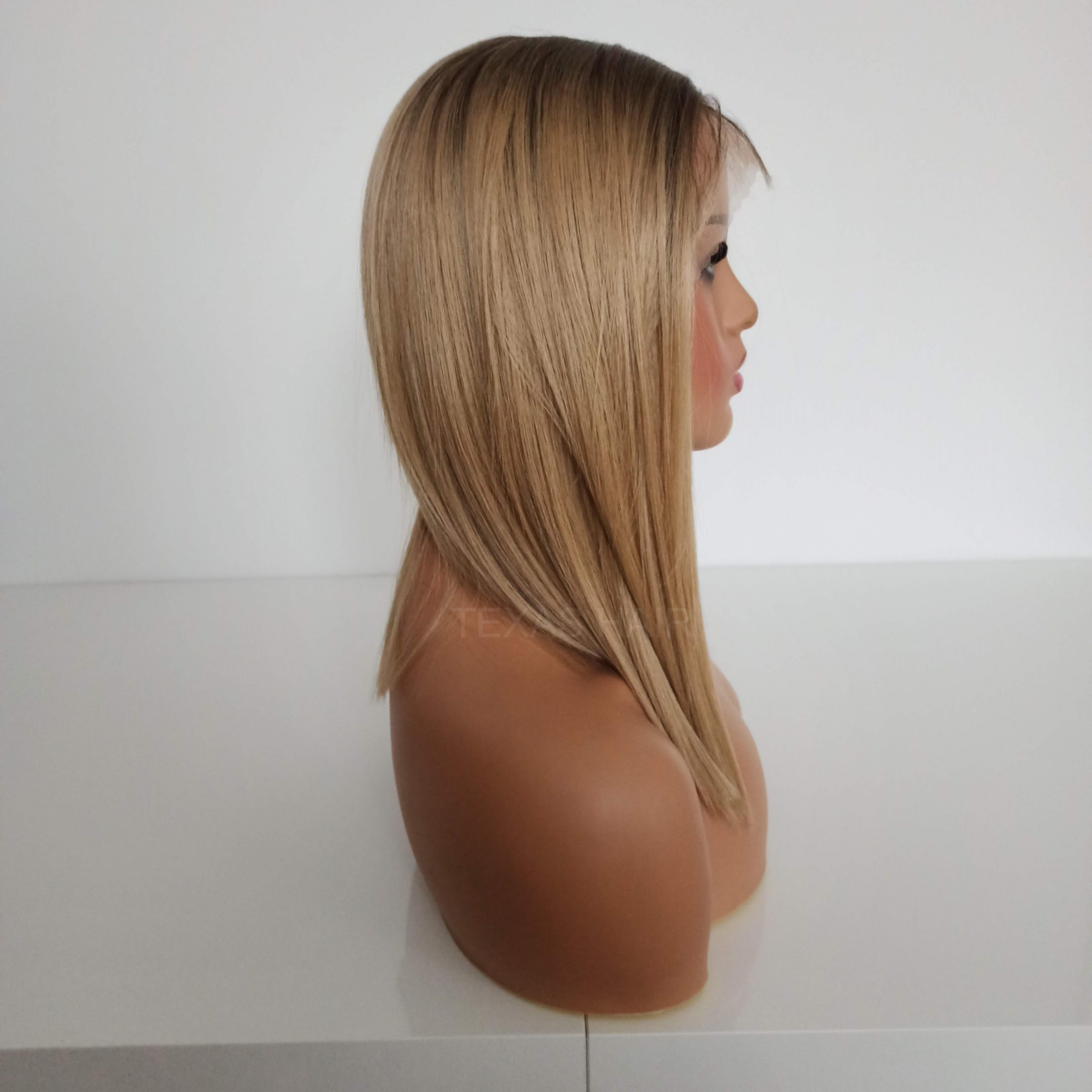 Peruka LACE FRONT blond + czepek GRATIS! - obrazek 3