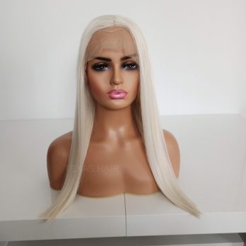 Peruka LACE FRONT blond + czepek GRATIS!