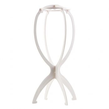 Stojak do peruk biały