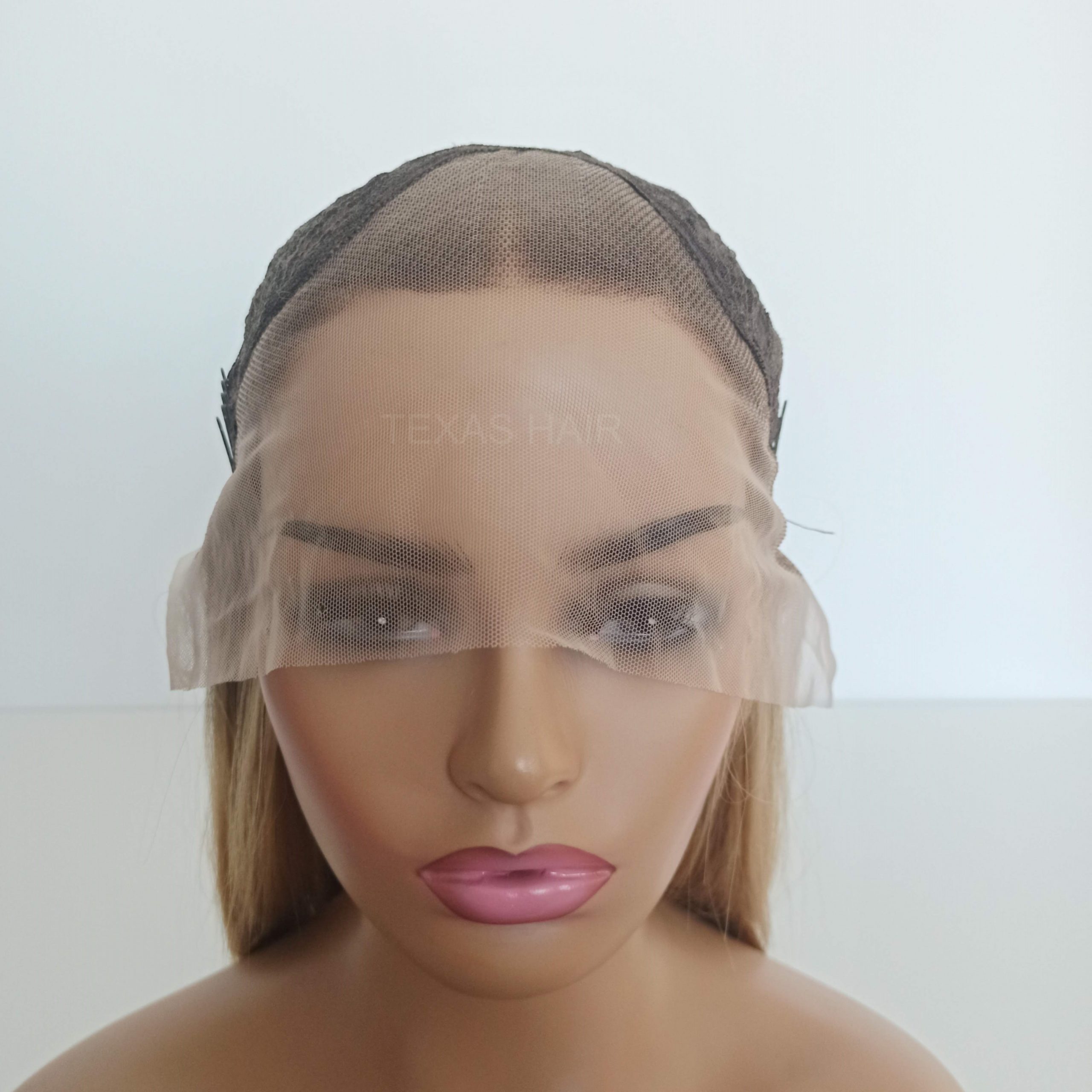 Peruka LACE FRONT blond 40 / 55 / 80 cm + czepek GRATIS! - obrazek 10