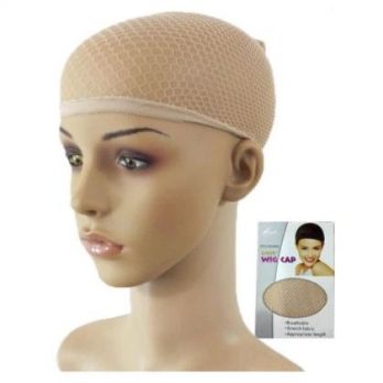 Czepek siatka do peruk kremowy