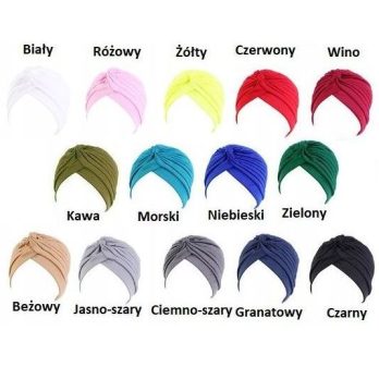 Turban do włosów antyalergiczny