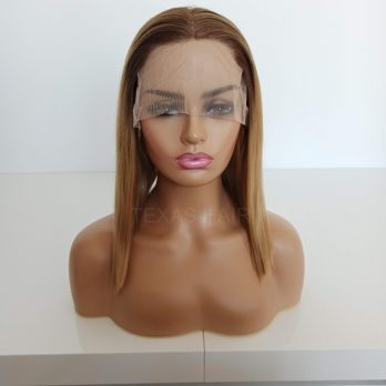 Peruka LACE FRONT blond + czepek GRATIS!