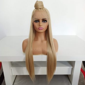 Peruka LACE FRONT blond 40 / 55 / 80 cm + czepek GRATIS!