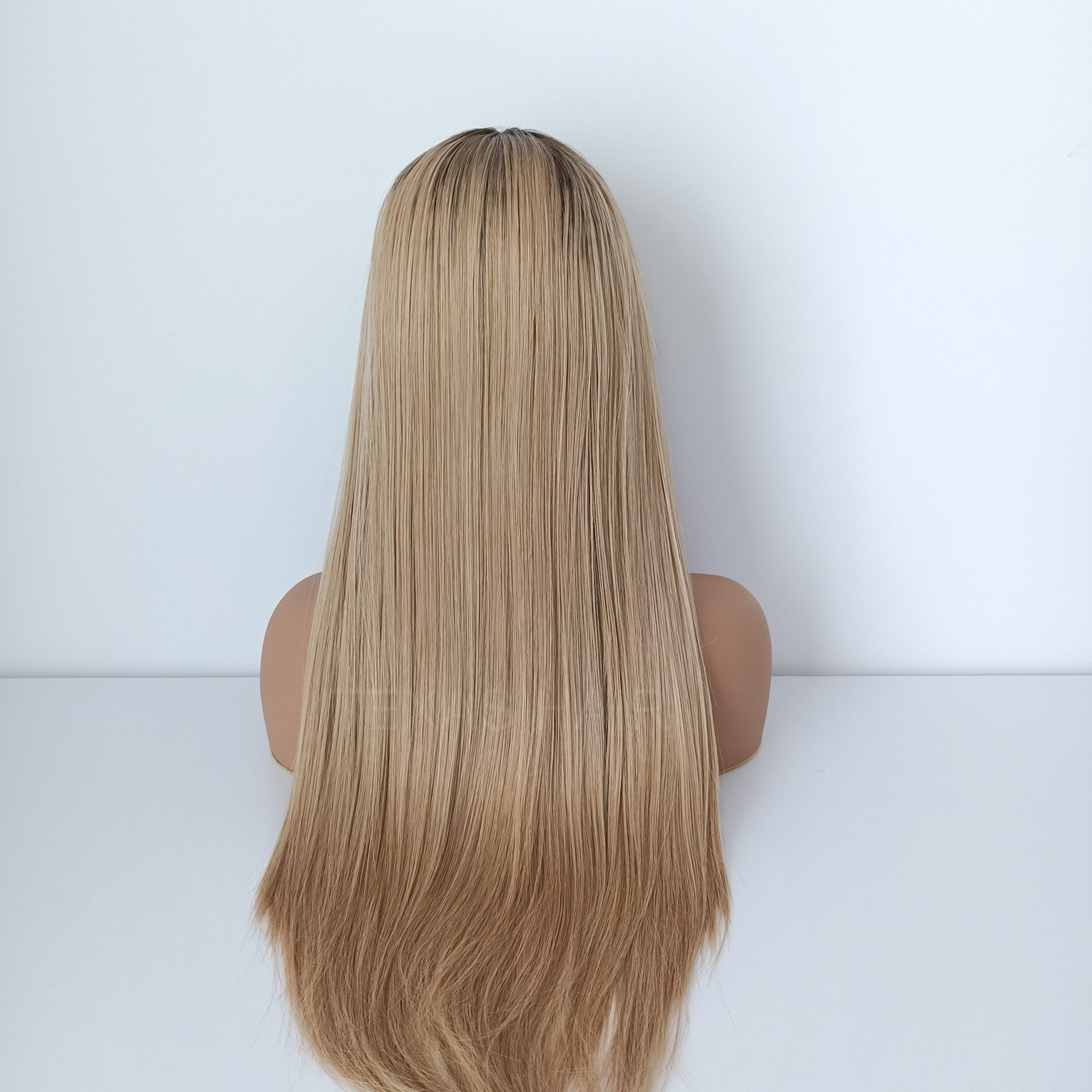 Peruka LACE FRONT blond 40 / 55 / 80 cm + czepek GRATIS! - obrazek 5