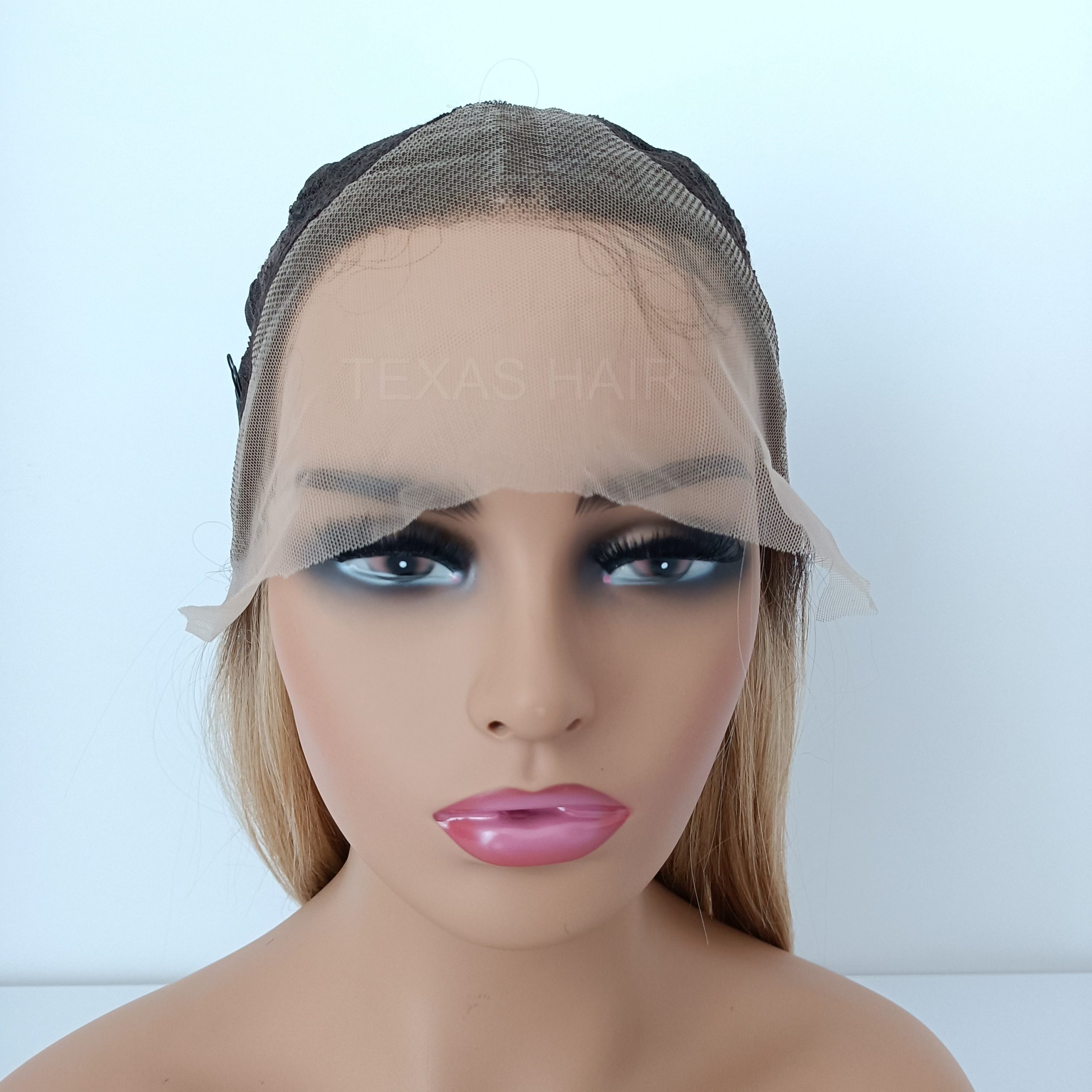 Peruka LACE FRONT blond 40 / 55 / 80 cm + czepek GRATIS! - obrazek 10