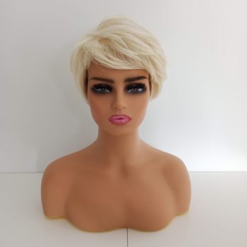 Peruka krótka platynowy blond + czepek GRATIS!