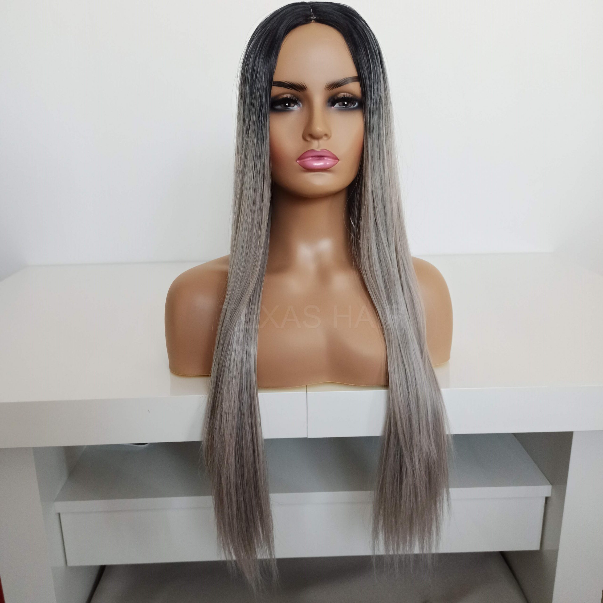 Peruka szary blond + czepek GRATIS!