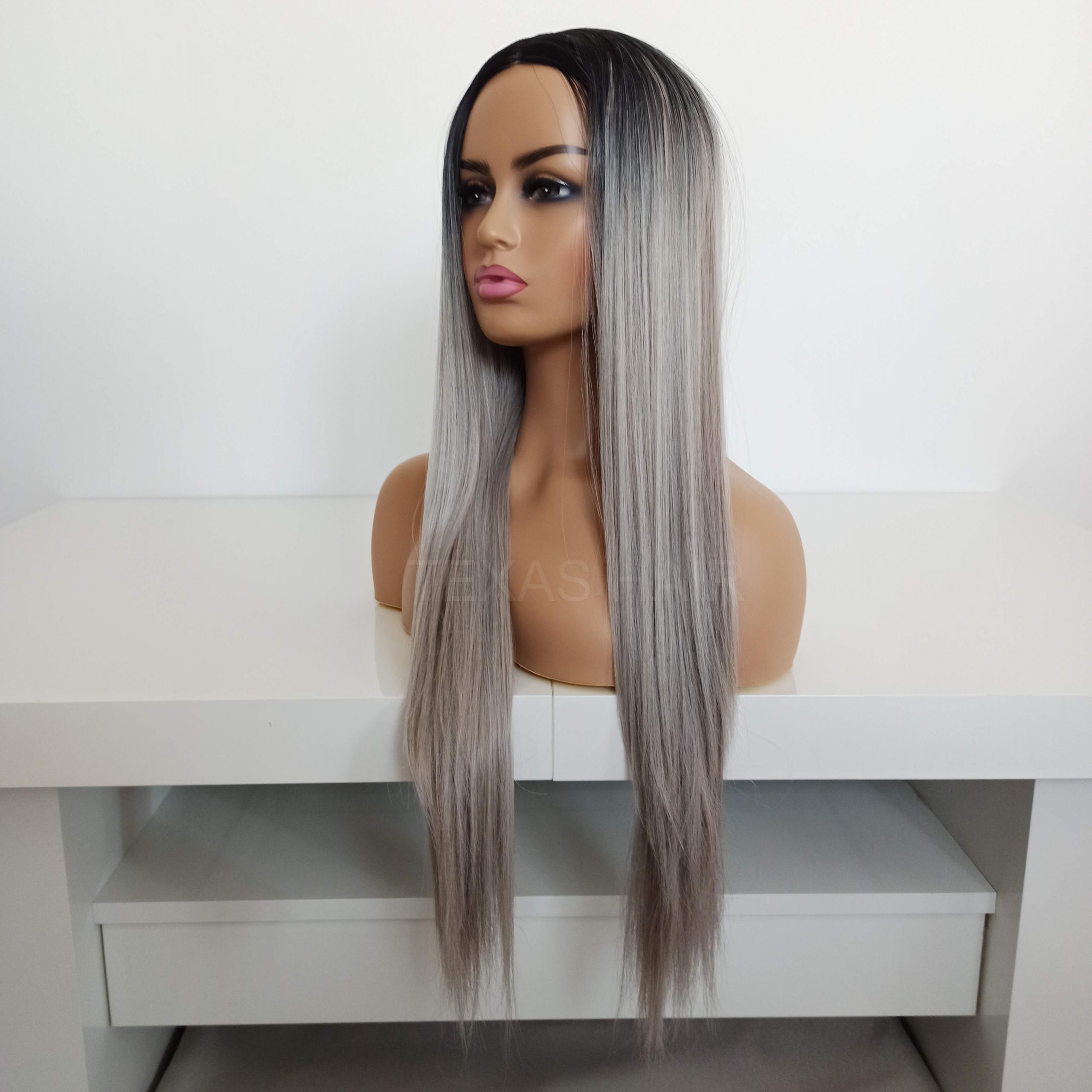 Peruka szary blond + czepek GRATIS! - obrazek 5