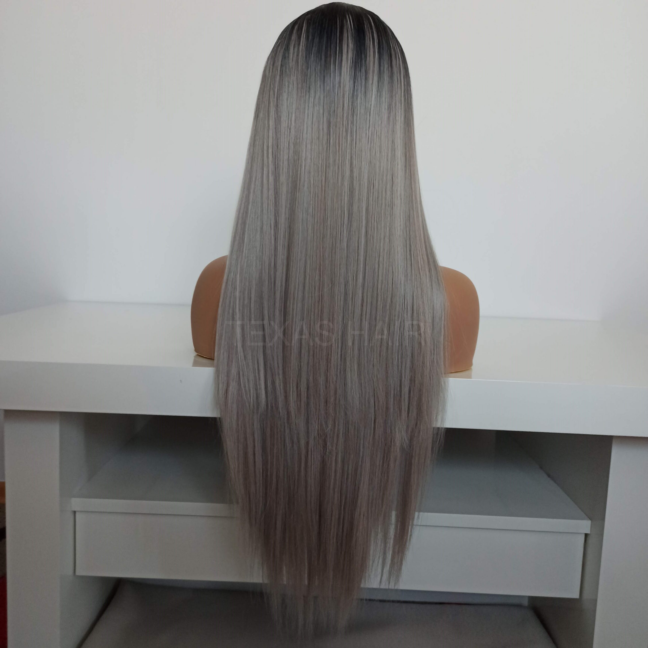 Peruka szary blond + czepek GRATIS! - obrazek 3