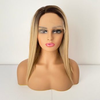 Peruka LACE FRONT blond 40 / 55 / 80 cm + czepek GRATIS!