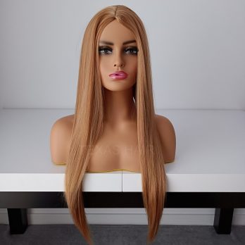 Peruka ciemny blond + czepek GRATIS!