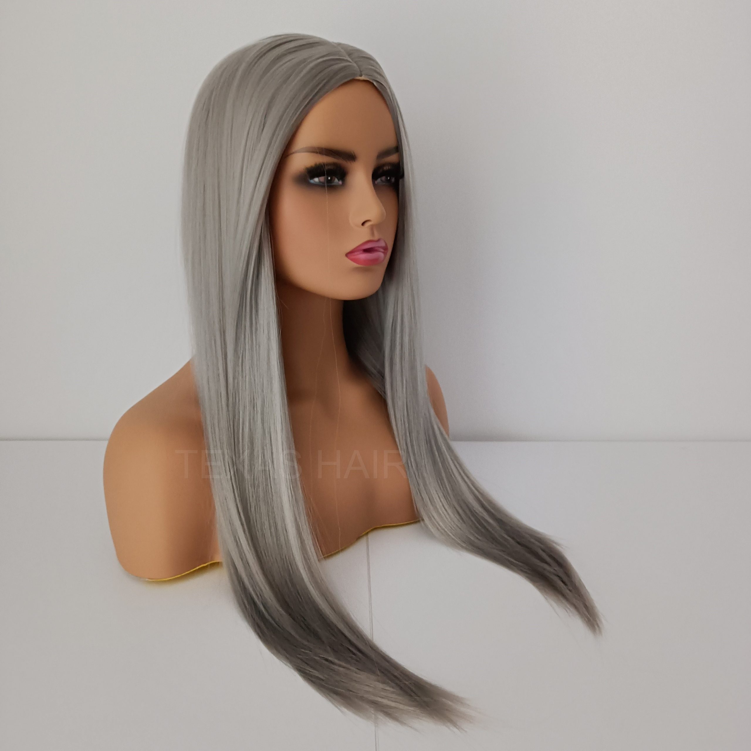 Peruka szara+ czepek GRATIS! - obrazek 2