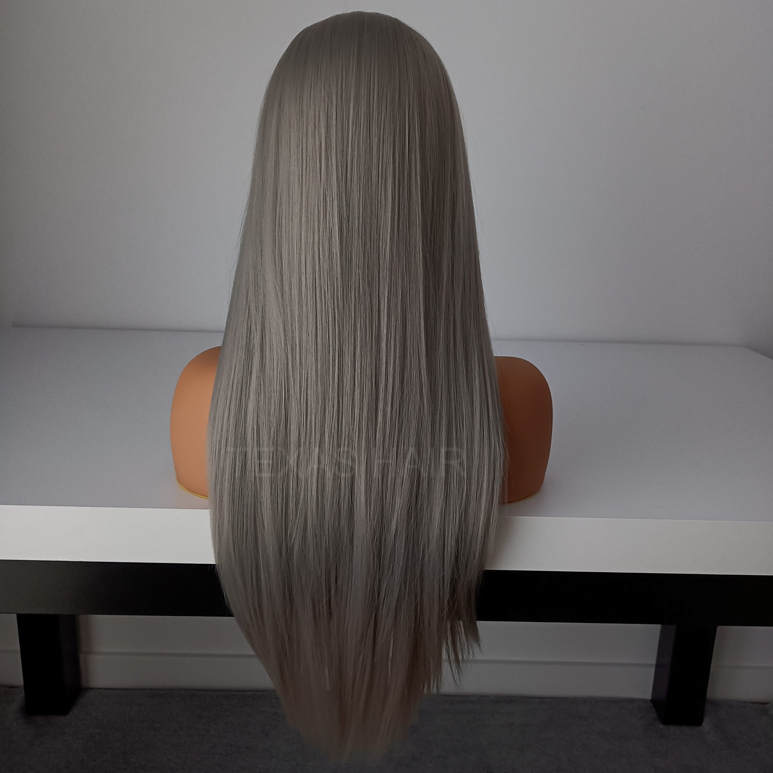 Peruka szara+ czepek GRATIS! - obrazek 3