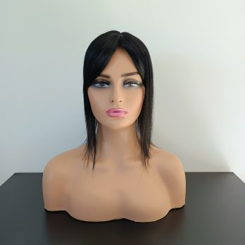 Tupet naturalny czarny